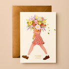 Buy Thank You Card | Thanks A Bunch | Minimal Eco - Friendly Greeting Card by Gabrielle & Celine Greeting Cards Australia - at Hamish + Grace
