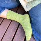 Buy The Comfiest Socks - Green: L/XL by Bed & Butter - at Hamish + Grace