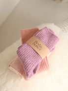 Buy The Comfiest Socks - Heather Rose (NEW!): S/M by Bed & Butter - at Hamish + Grace