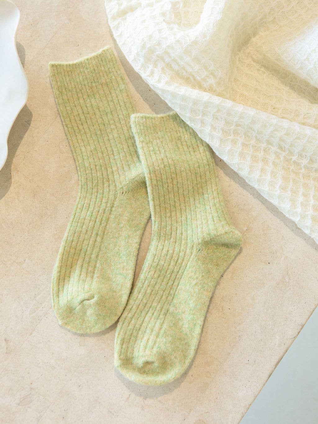 Buy The Comfiest Socks - Light Sage: S/M by Bed & Butter - at Hamish + Grace