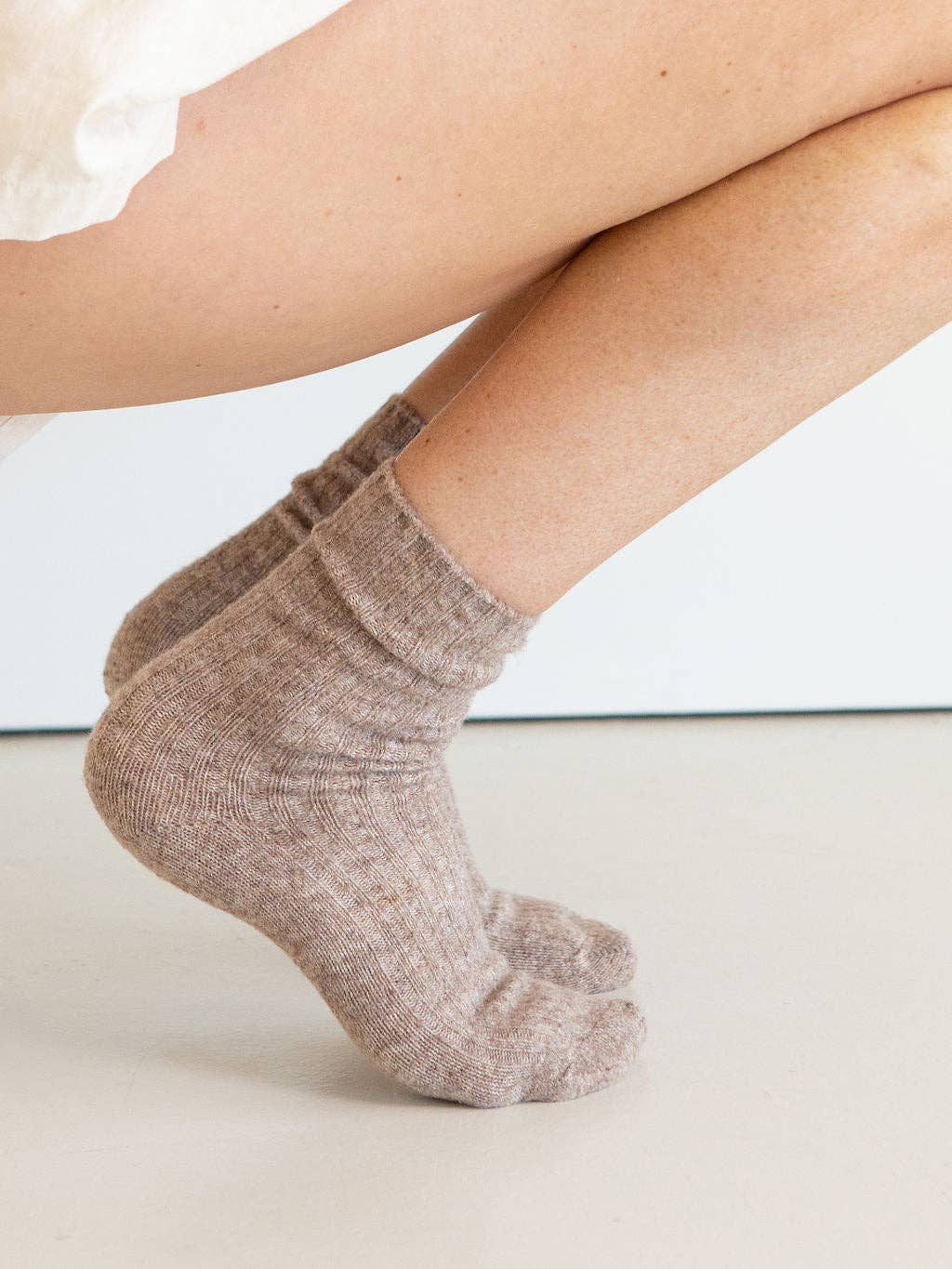 Buy The Comfiest Socks - Lite - Light Choccy: L/XL by Bed & Butter - at Hamish + Grace