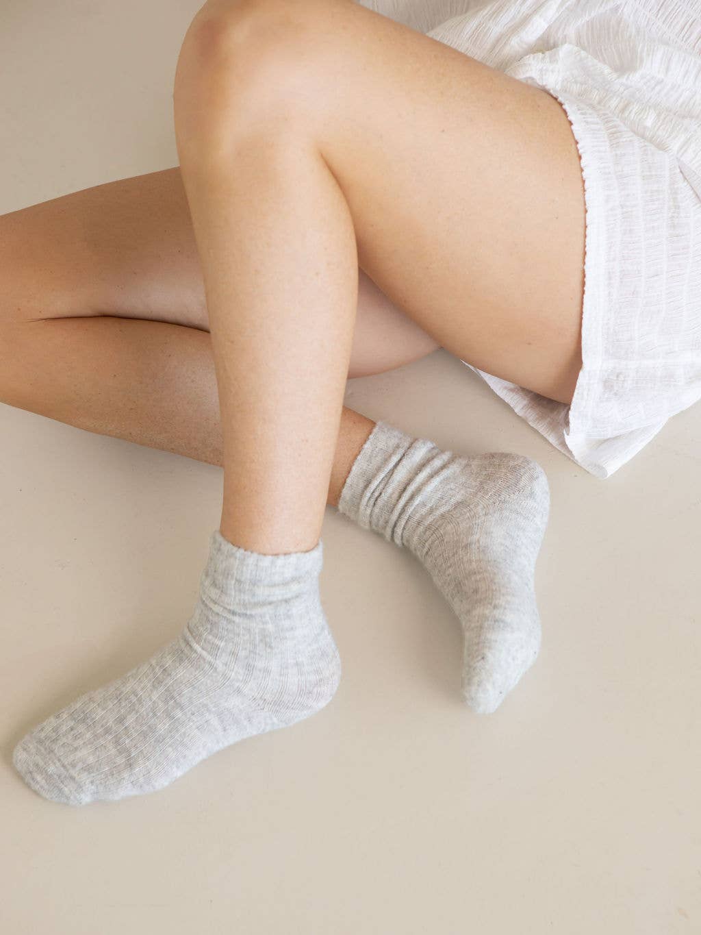 Buy The Comfiest Socks - Lite - Light Grey: L/XL by Bed & Butter - at Hamish + Grace