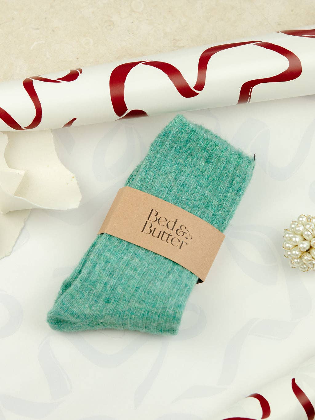 Buy The Comfiest Socks - Lite - Turquoise (Limited Edition!): L/XL by Bed & Butter - at Hamish + Grace