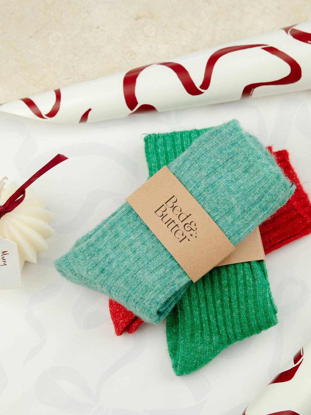Buy The Comfiest Socks - Lite - Turquoise (Limited Edition!): S/M by Bed & Butter - at Hamish + Grace