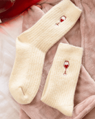 Buy The Comfiest Socks - Mothers Day - Wine: L/XL by Bed & Butter - at Hamish + Grace