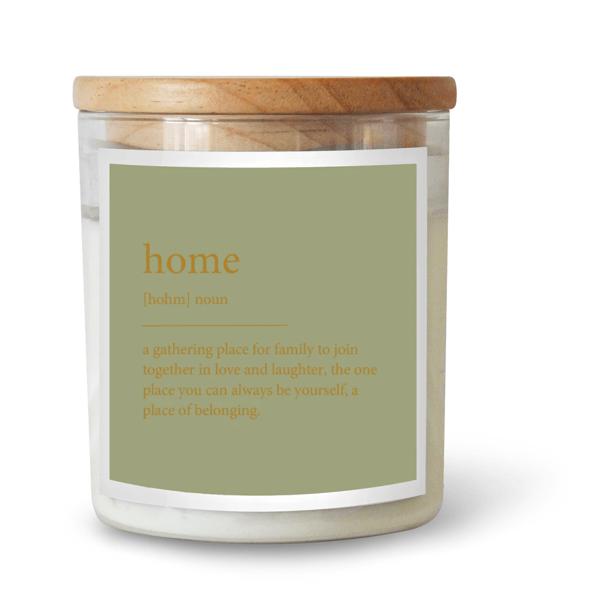 The Commonfolk Homeware The Commonfolk - GOLDIE Dictionary Candle - HOME - Wanaka