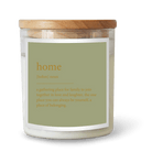 The Commonfolk Homeware The Commonfolk - GOLDIE Dictionary Candle - HOME - Wanaka
