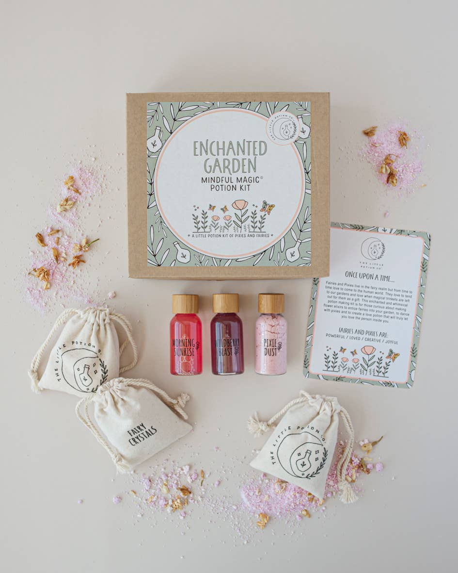 The Little Potion Co Baby + Child Enchanted Garden - MINDFUL Potion Kit