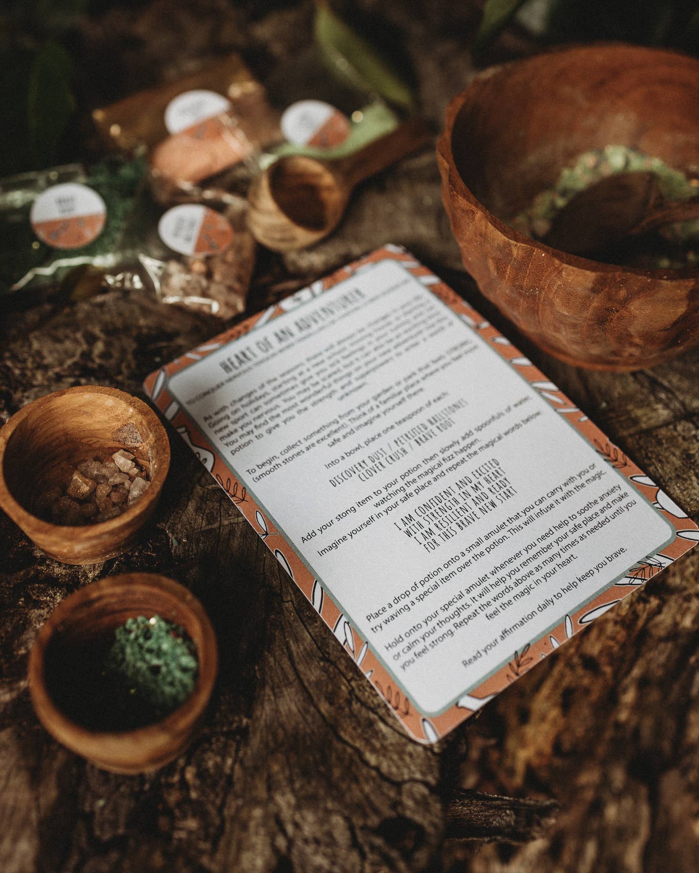 The Little Potion Co Baby + Child Heart of an adventurer - Potion Pouch (Brave Potion)