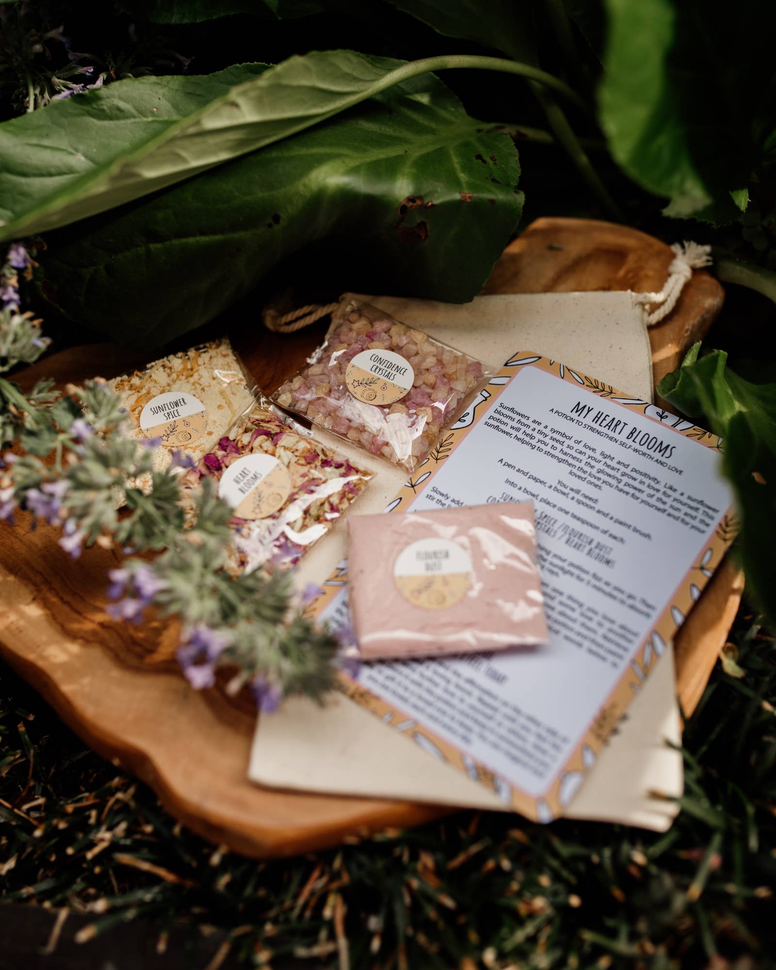 The Little Potion Co Baby + Child My Heart Blooms (Self Love) Potion Pouch