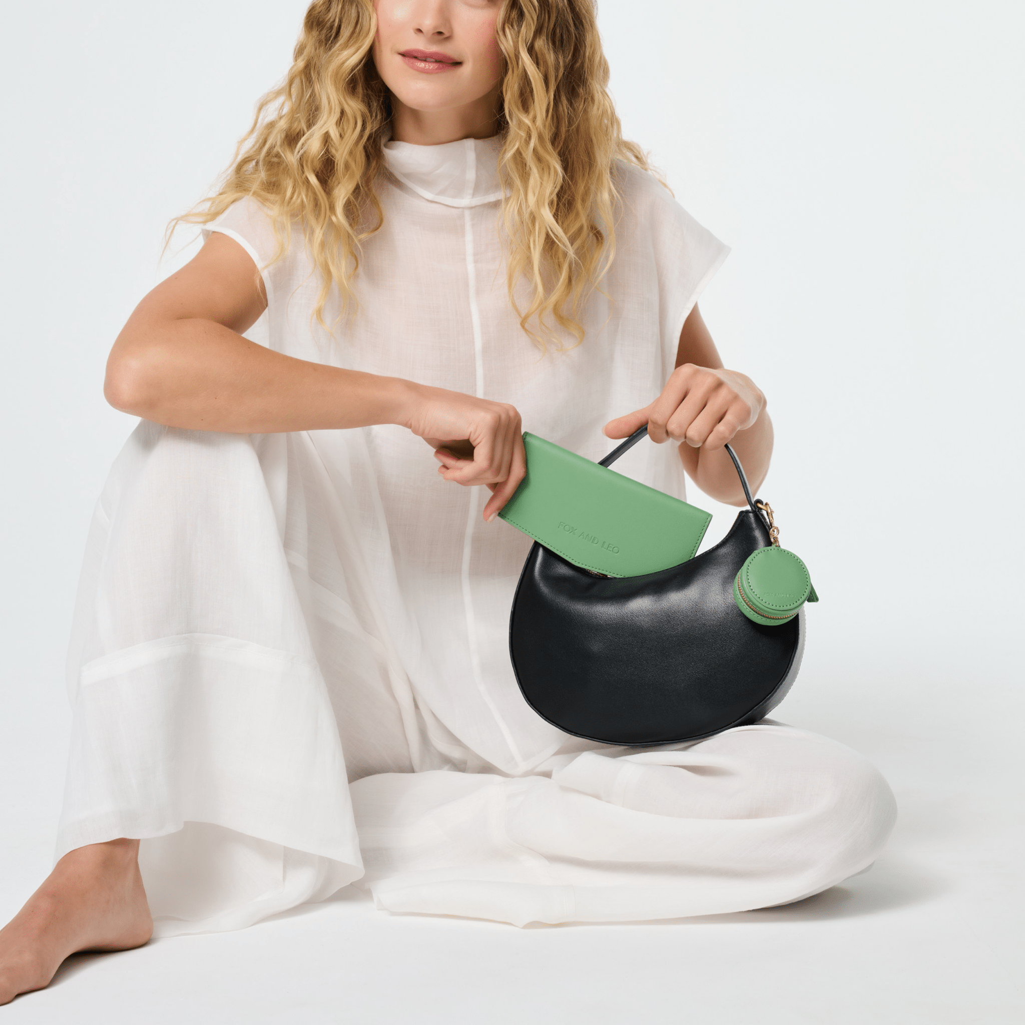 Buy The Swallet - Sage by FOX AND LEO - at Hamish + Grace