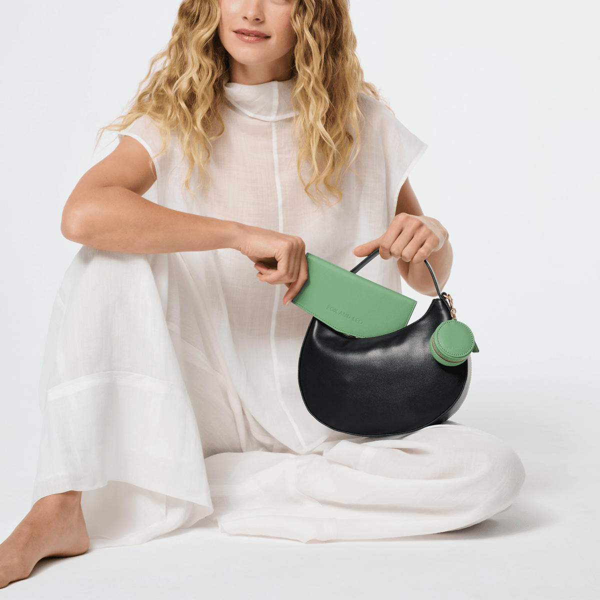 Buy The Swallet - Sage by FOX AND LEO - at Hamish + Grace