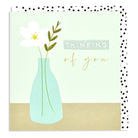 Buy Thinking Of You Card By Think of Me by Scarpa Imports - at Hamish & Grace