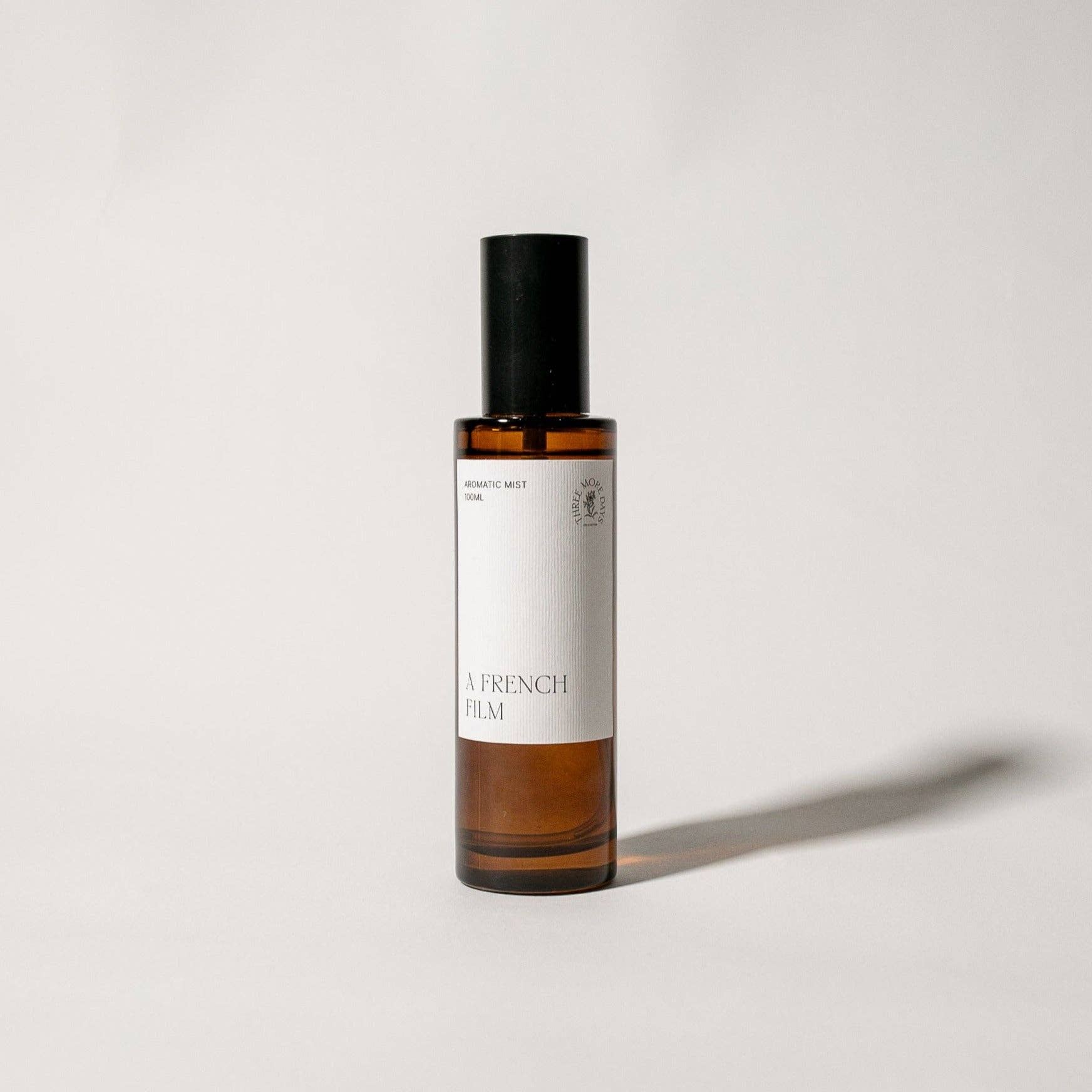 Three More Days Collection Homeware A FRENCH FILM: SEA SALT / AMBRETTE SEEDS / SANDALWOOD / SAGE ROOM SPRAY