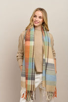Buy Tiger Tree - Blue Piccadilly Scarf by Tiger Tree - at Hamish + Grace