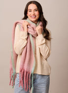 Buy Tiger Tree - Blush Meribel Scarf by Tiger Tree - at Hamish & Grace