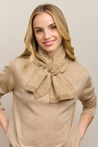 Buy Tiger Tree - Camel Luna Piccola Scarf by Tiger Tree - at Hamish + Grace