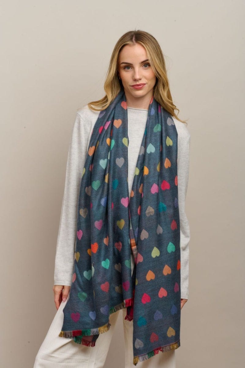 Buy Tiger Tree - Denim Romance Scarf by Tiger Tree - at Hamish + Grace