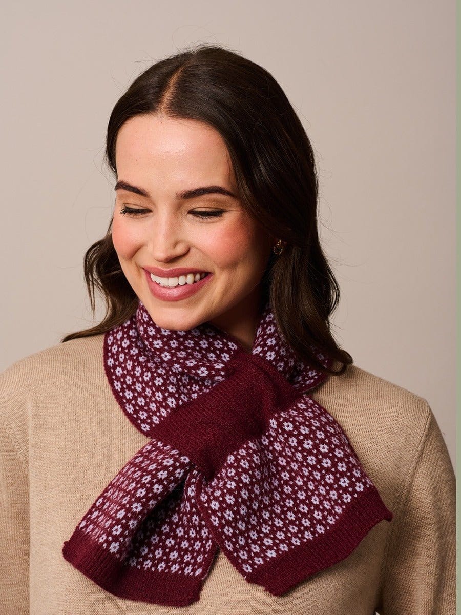 Tiger Tree Fashion Cherry Luna Piccola Scarf