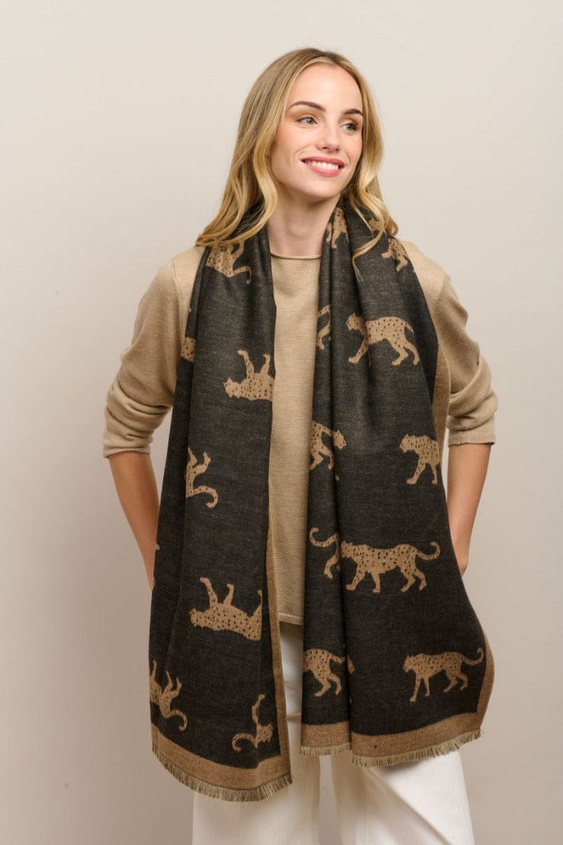 Tiger Tree Fashion Tiger Tree - Black Untamed Scarf