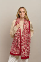Tiger Tree Fashion Tiger Tree - Red Wild Rose Scarf