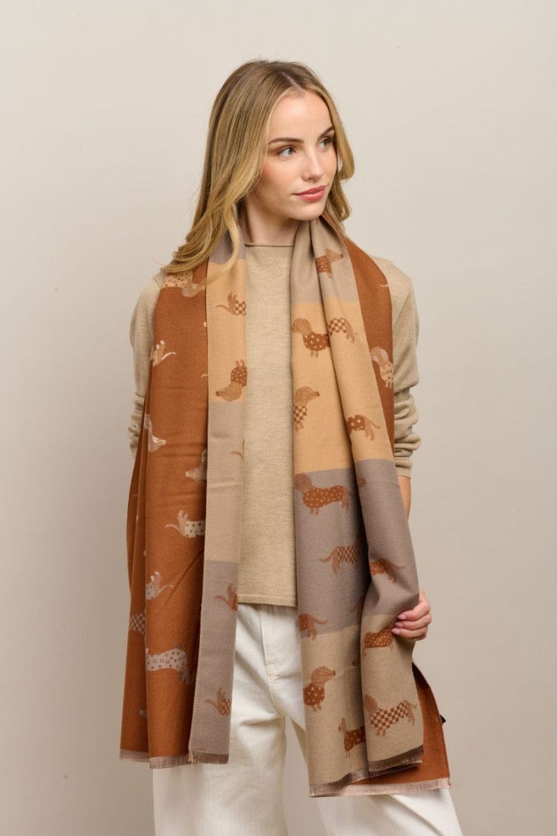 Tiger Tree Fashion Tiger Tree - Rust Dexter Scarf