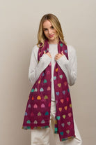 Buy Tiger Tree - Fuchsia Romance Scarf by Tiger Tree - at Hamish + Grace