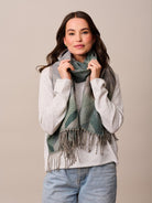 Buy Tiger Tree - Green Fileccia Scarf by Tiger Tree - at Hamish & Grace