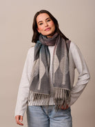 Buy Tiger Tree - Grey Sonic Scarf by Tiger Tree - at Hamish & Grace