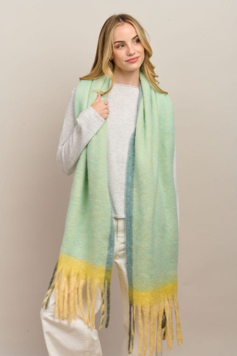Buy Tiger Tree - Mint Meribel Scarf by Tiger Tree - at Hamish + Grace
