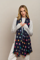 Buy Tiger Tree - Navy Blue Romance Scarf by Tiger Tree - at Hamish + Grace