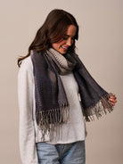 Buy Tiger Tree - Navy Sonic Scarf by Tiger Tree - at Hamish & Grace