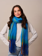 Buy Tiger Tree - Ocean Meribel Scarf by Tiger Tree - at Hamish & Grace