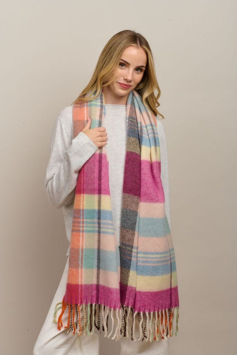 Buy Tiger Tree - Pink Piccadilly Scarf by Tiger Tree - at Hamish + Grace