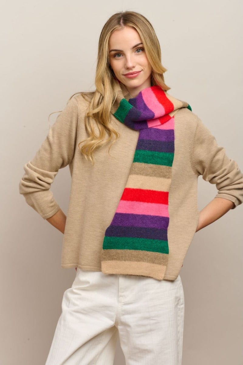 Buy Tiger Tree - Rainbow Coachella Scarf by Tiger Tree - at Hamish + Grace