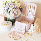 Tonic Accessories Tonic - Large Jewelery Cube - Woven Pink