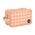 Buy Travel Bag Apricot Check by Kollab - at Hamish & Grace