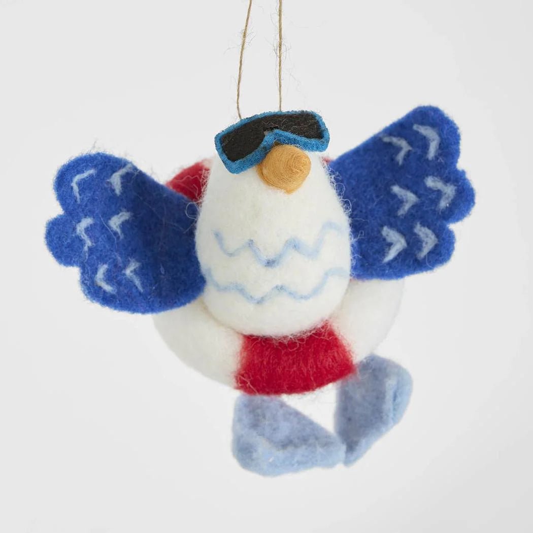 Buy Velvet and Vixen - Ahoy Mate! Seabird Hanging Tree Decoration by Velvet + Vixen - at Hamish + Grace