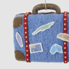 Buy Velvet and Vixen - Aussie Suitcase Explorer Tree Decoration Blue by Velvet + Vixen - at Hamish + Grace