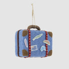 Buy Velvet and Vixen - Aussie Suitcase Explorer Tree Decoration Blue by Velvet + Vixen - at Hamish + Grace