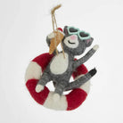 Buy Velvet and Vixen - Cat in Tube Hanging Tree Decoration by Velvet + Vixen - at Hamish + Grace