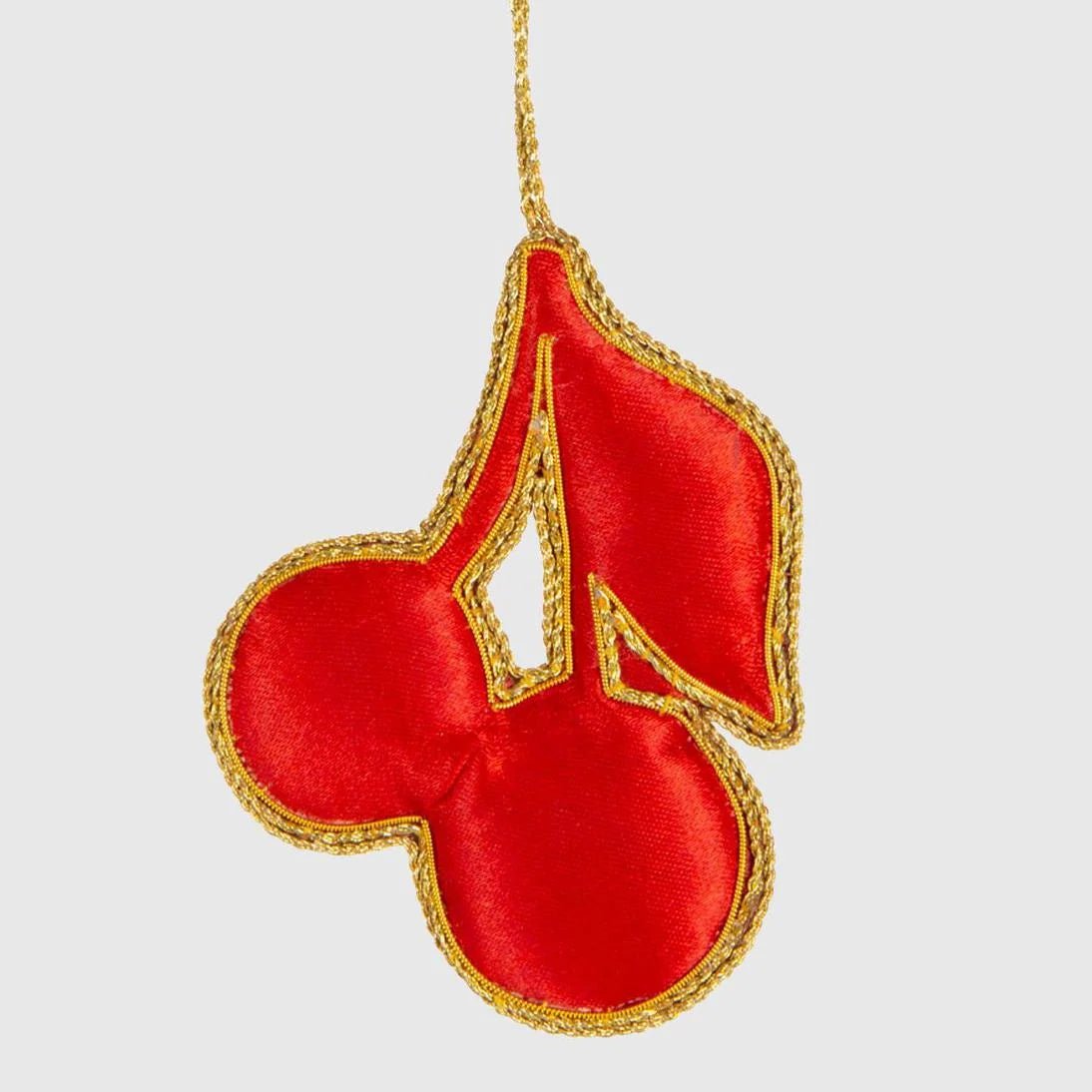 Buy Velvet and Vixen - Cherrylicious Sequin Tree Decoration by Velvet + Vixen - at Hamish + Grace