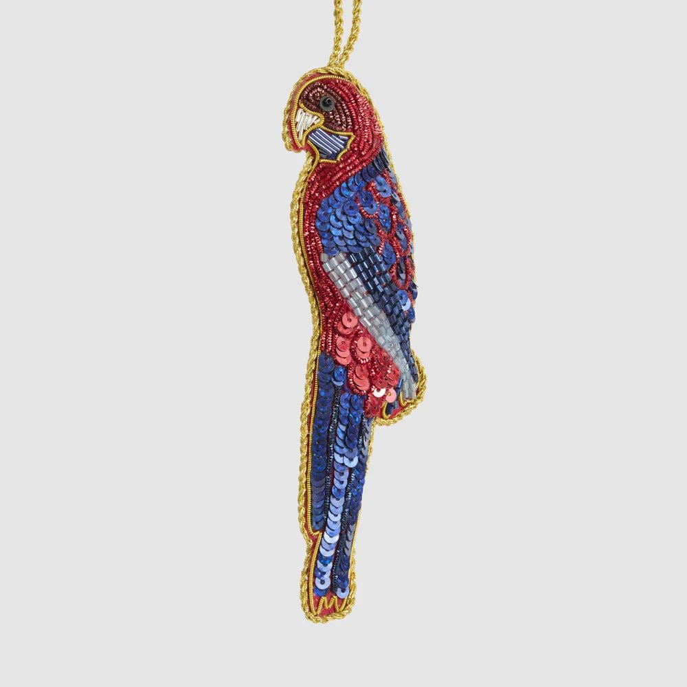Buy Velvet and Vixen - Crimson Rosella Decoration by Velvet + Vixen - at Hamish + Grace