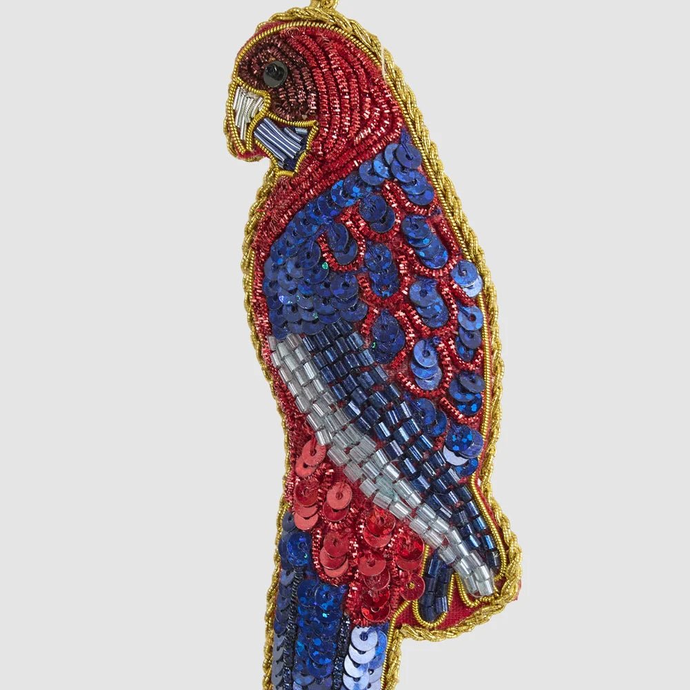 Buy Velvet and Vixen - Crimson Rosella Decoration by Velvet + Vixen - at Hamish + Grace