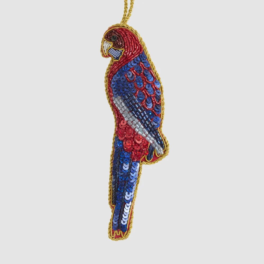 Buy Velvet and Vixen - Crimson Rosella Decoration by Velvet + Vixen - at Hamish + Grace