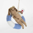 Buy Velvet and Vixen - Dog in Tube Hanging Tree Decoration by Velvet + Vixen - at Hamish + Grace