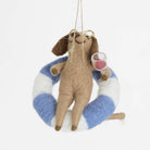 Buy Velvet and Vixen - Dog in Tube Hanging Tree Decoration by Velvet + Vixen - at Hamish + Grace
