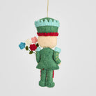 Buy Velvet and Vixen - Douare Felt Nutcracker Hanging Decoration by Velvet + Vixen - at Hamish + Grace