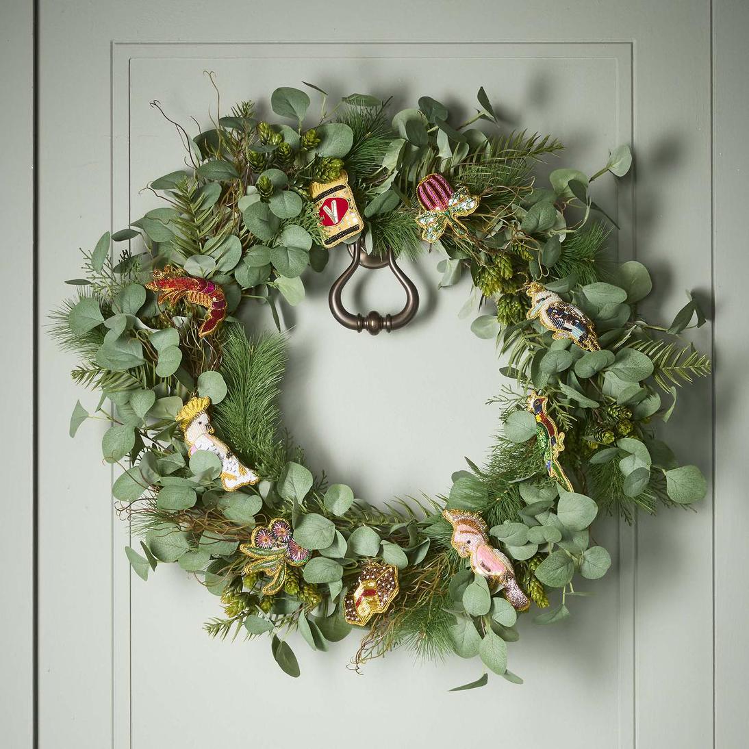 Buy Velvet and Vixen - Galah Sequin Hanging Decoration by Velvet + Vixen - at Hamish + Grace