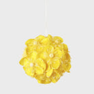 Buy Velvet and Vixen - Glitter Hydrangea Bauble Yellow by Velvet + Vixen - at Hamish + Grace